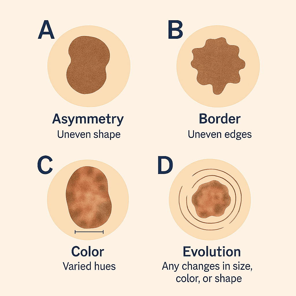 ABCD Rule for Mole Monitoring