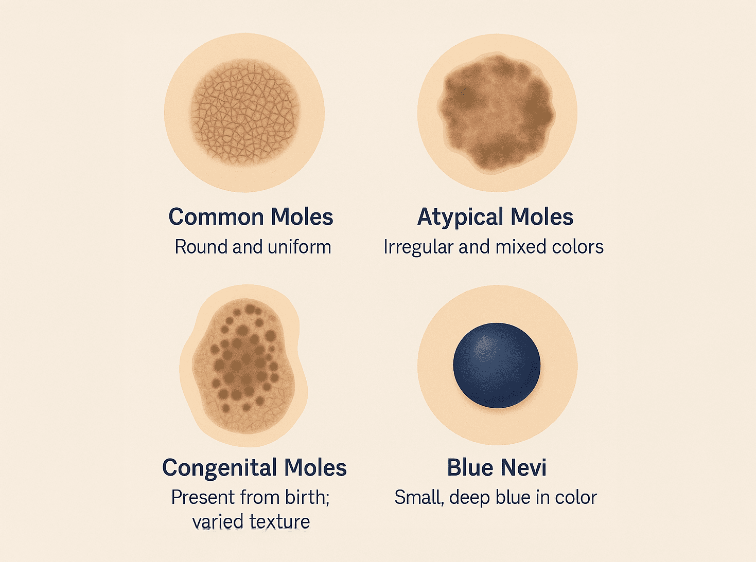 Картирование, Проверка и Удаление Родинок в German Clinic Виды родинок
